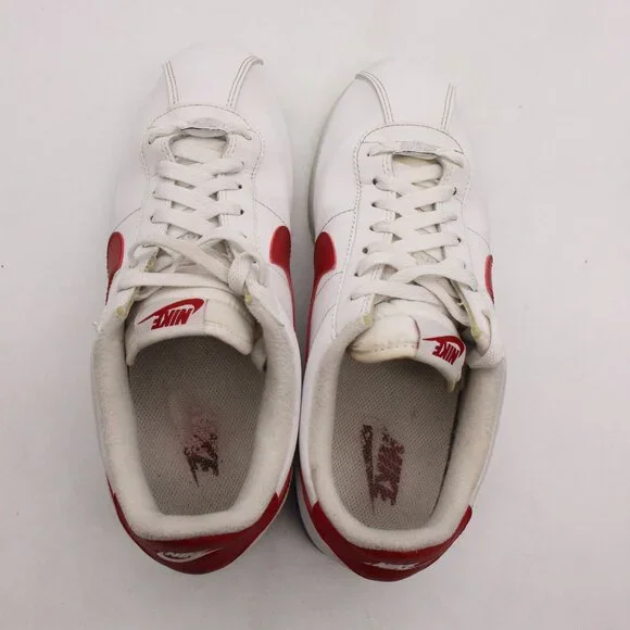 Nike Cortez Forrest Gump Leather White Red Blue Men's 8.5 Sneakers 819719-103